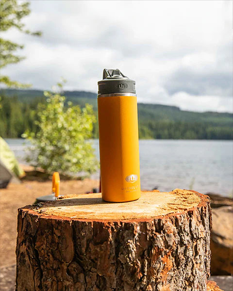 Borraccia termica Thermos Microlite Straw Top Mineral Yellow 710 ml